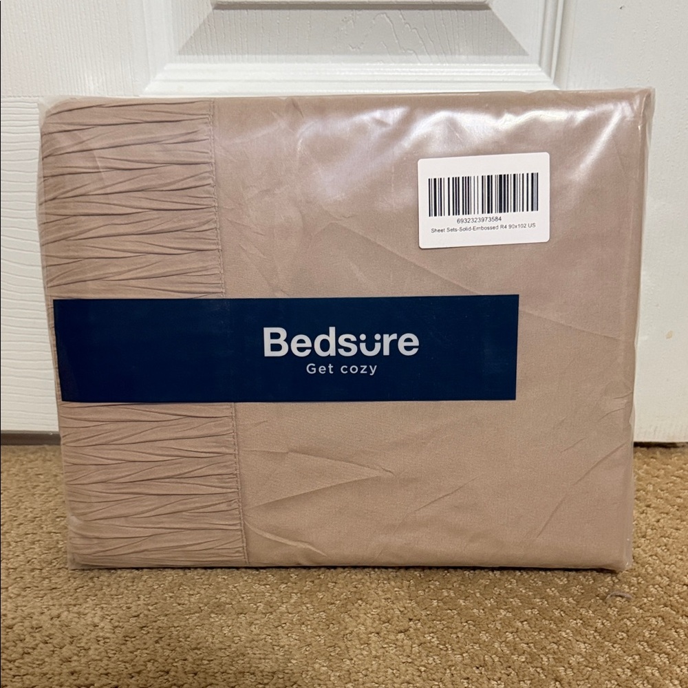 Bedsure Cozy Tan Bedding Sheets